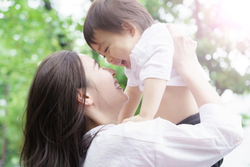 母親　子育て