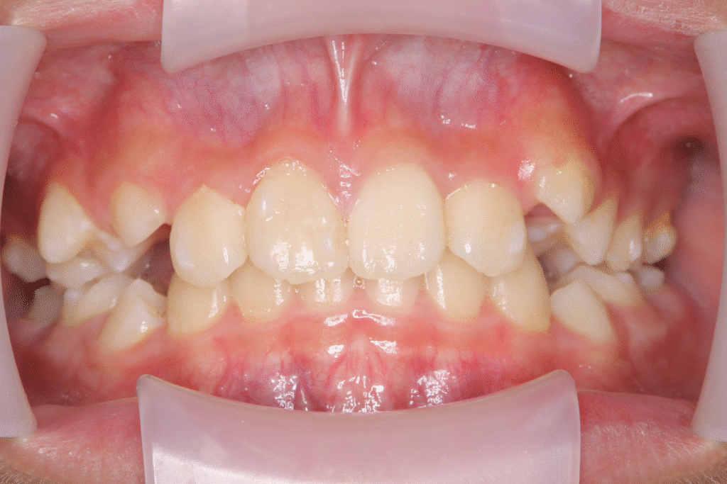 上顎前突(11歳1ヶ月)開始後6ヶ月