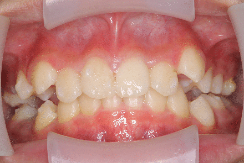 上顎前突(11歳5ヶ月)開始後10ヶ月